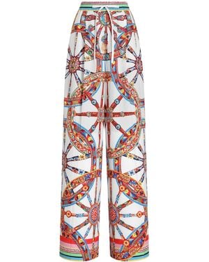 Dolce & Gabbana Cotton Carretto Pants - Red