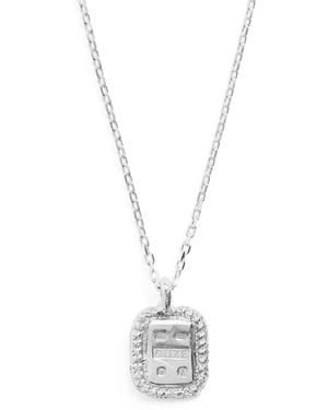 The Ouze Sterling Hallmark Necklace - Metallic