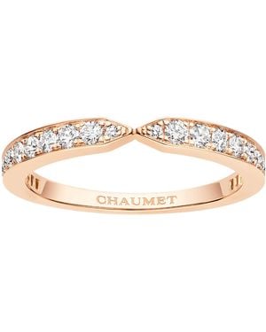 Chaumet And Diamond Triomphe De Wedding Band - Natural