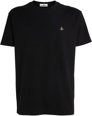 Vivienne Westwood Cotton Orb T-Shirt - Black