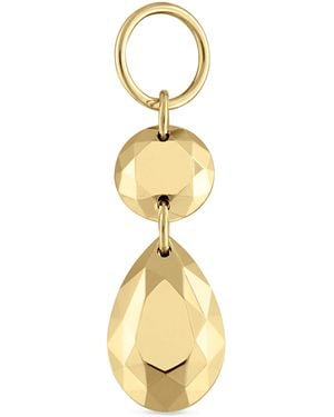Maria Tash Double Faceted Charm - Metallic