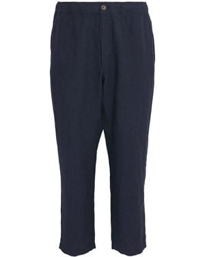 Wax London Linen Kurt Chinos - Blue