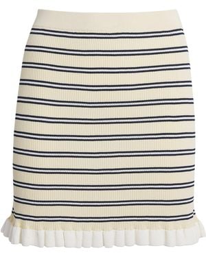 Claudie Pierlot Stripe Mini Skirt - Multicolour