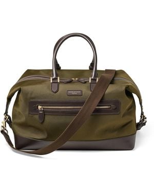 Aspinal of London Nylon Weekend Bag - Green