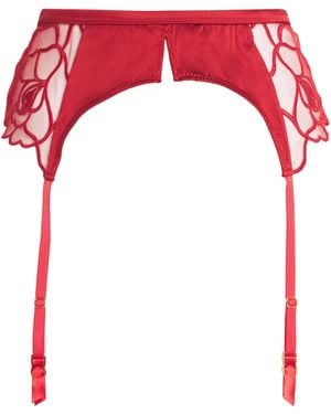 Kiki de Montparnasse Petite Chou Garter Belt - Red