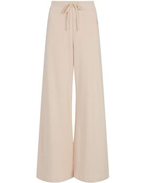 ÉTERNE Wide-Leg Sweatpants - Natural