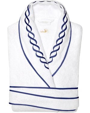 Pratesi Cotton Treccia Bathrobe - White