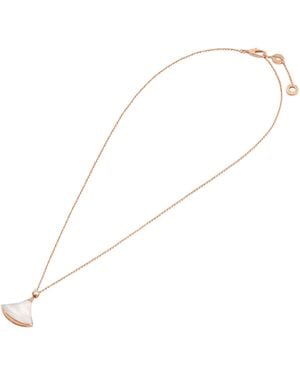 BVLGARI Diamond And Mother-Of-Pearl Divas' Dream Necklace - White