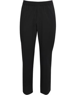 Barena Virgin Wool Drawstring Pants - Black