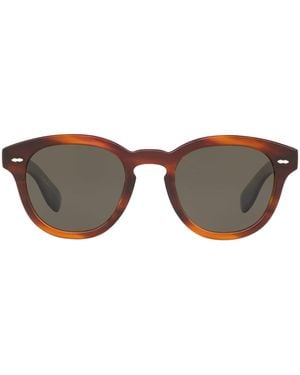 Oliver Peoples Cary Grant Sun Phantos Sunglasses - Brown