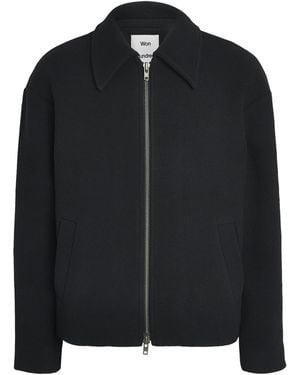 Won Hundred Wool-Blend Sebastian Jacket - Black