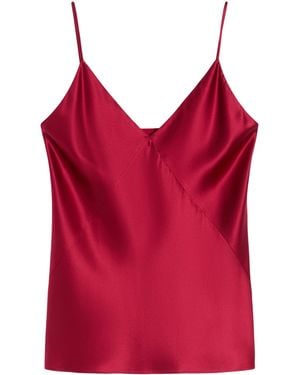 Max Mara Silk Cami Top - Red