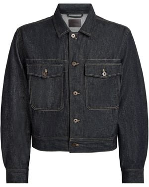 Lemaire Trucker Denim Jacket - Black