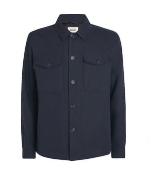 Valstar Linen Overshirt - Blue