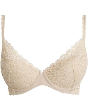 Wacoal Raffine Plunge Push-Up Bra - Natural