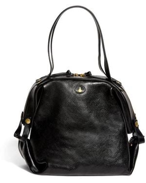 Vivienne Westwood Leather Mara Holdall - Black