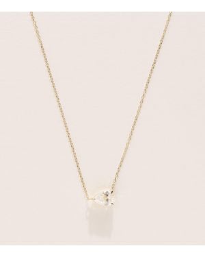 PERSÉE And Pear Diamond Necklace - Natural