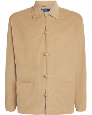 Polo Ralph Lauren Cotton Corduroy Lunar New Year Overshirt - Natural