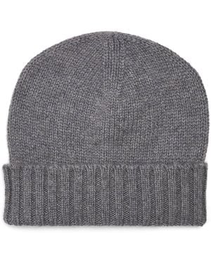 Isaia Cashmere Beanie - Grey