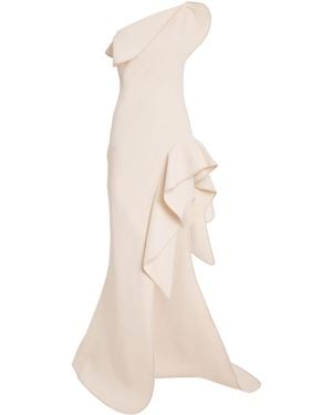 Maticevski One-Shoulder Provenance Gown - White