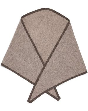 Johnstons of Elgin Cashmere Anya Necktie - Grey