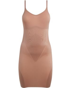 Spanx Thinstincts 2.0 Shaping Slip Dress - Brown