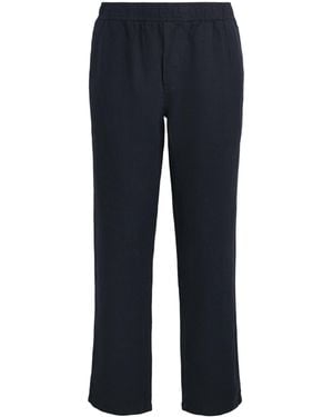 Samsøe & Samsøe Linen Sajabari Straight Pants - Blue