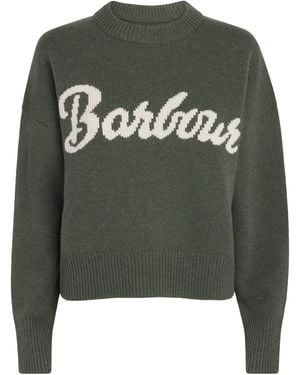 Barbour Wool Ivybridge Sweater - Green