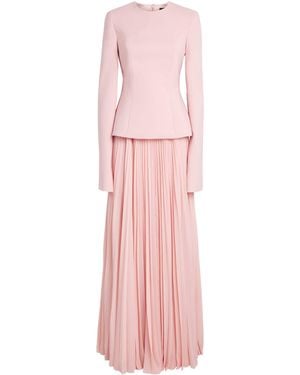 Solace London Castillo Maxi Suit Dress - Pink