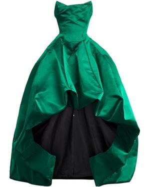 Vivienne Westwood Silk Victoria Gown - Green