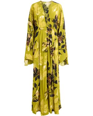 Away That Day Morocco Maxi Skirt - Yellow