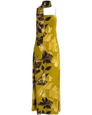 Away That Day St Tropez Maxi Dress - Metallic
