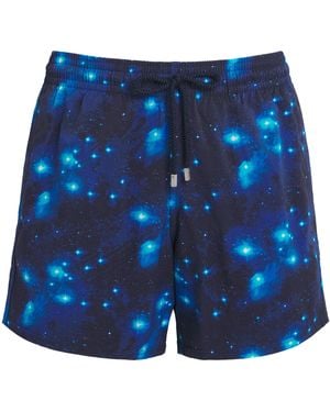 Vilebrequin Printed Moorise Swim Shorts - Blue