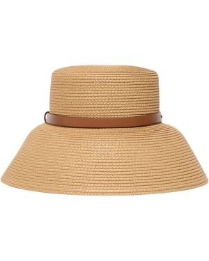 Max Mara Wide-Brim Hat - Natural