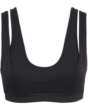 NikeSKIMS Double Strap Scoop Sports Bra - Black