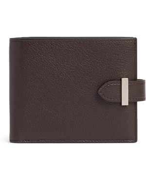 dunhill Small Capra Leather Alfred Wallet - Brown
