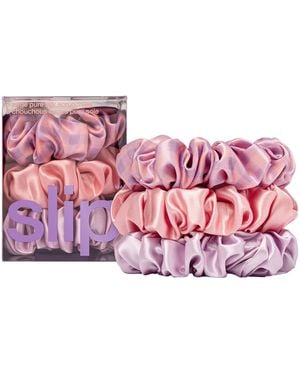 Slip Mulberry Silk Large Scrunchies - Pink