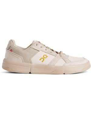 On Shoes The Roger Clubhouse Ace Trainers - Natural