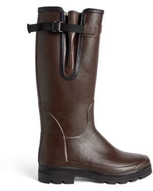 Le Chameau Neoprene-Lined Vierzonord Wellington Boots - Brown