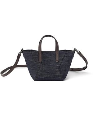 トートバッグ Brunello Cucinelli Borsa Shopping In Pelle Scamosciata Brunello Cucinelli Tote bags for Women | Online Sale up to