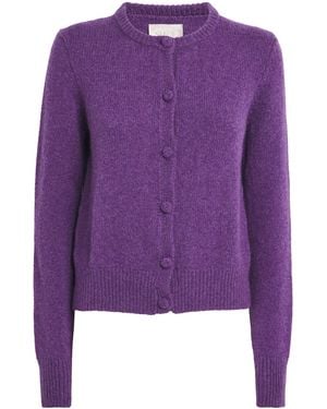 Suzie Kondi Cashmere Kadria Cardigan - Purple