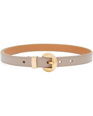 Loewe Leather Pebble Belt - Natural
