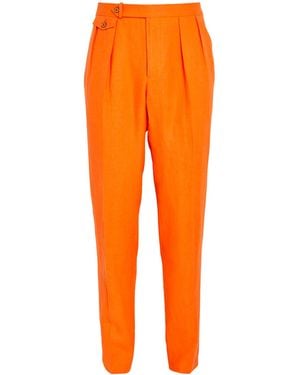 Polo Ralph Lauren Linen Trousers - Orange