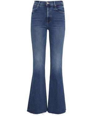 Mother The Doozy Sneak Fray Jeans - Blue