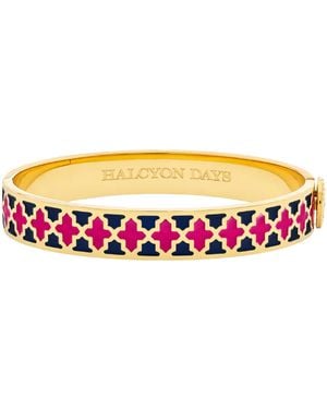 Halcyon Days Plated Agama Bangle - Multicolour