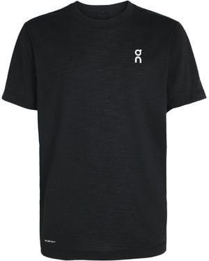 On Shoes Train Graphic T-Shirt - Black