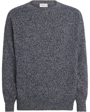Johnstons of Elgin Cashmere Marl Jumper - Grey