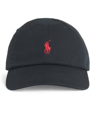 Polo Ralph Lauren Cotton Polo Pony Baseball Cap - Blue