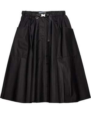 Prada Re-Nylon Short Skirt - Black