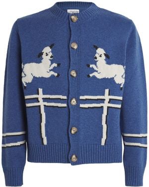 S.S.Daley Wool Cyril Cardigan - Blue